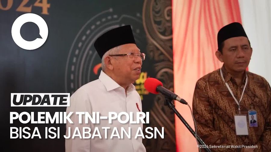 Maruf Pastikan Aturan TNI-Polri Isi Jabatan ASN Tak Kembalikan Dwifungsi ABRI