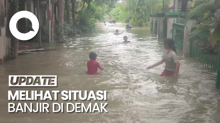Banjir di Demak Gegara Tanggul Jebol, Pemkab Fokus Evakuasi Warga