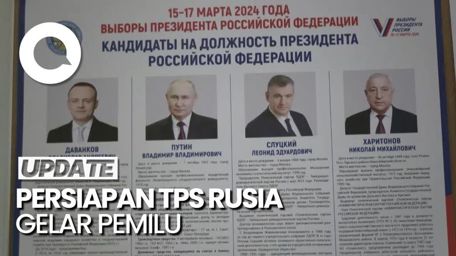 Rusia Gelar Pilpres 2024 Hari Ini, Berikut 4 Kandidatnya
