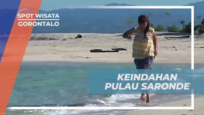 Melihat Dari Dekat Keindahan Alam Pulau Saronde Gorontalo 