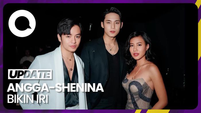 Interaksi Angga Yunanda-Shenina Cinnamon dengan 5 Bintang K-Pop Ternama