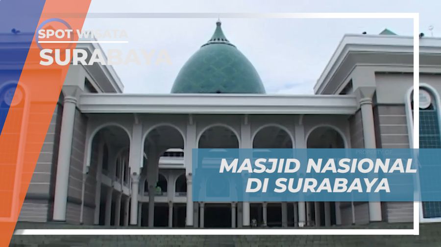 Menapakkan Kaki di Masjid Al Akbar, Masjid Terbesar se-Asia Tenggara, Surabaya