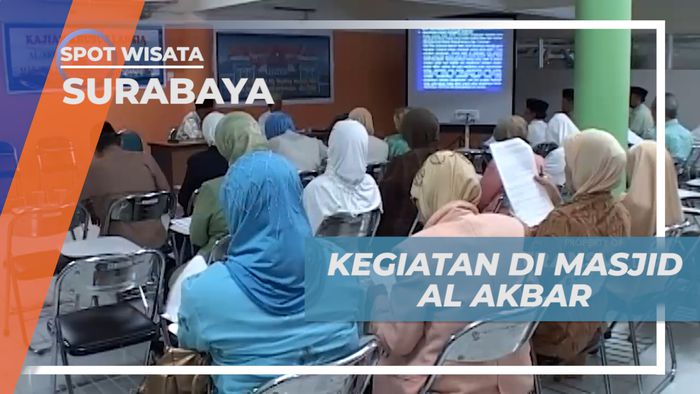 Kajian Lansia, Salah Satu Kegiatan Rutin di Masjid Nasional Al Akbar, Surabaya