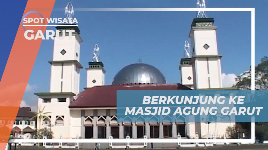 Menyempatkan Diri Berkunjung ke Masjid Agung yang Bersejarah, Garut