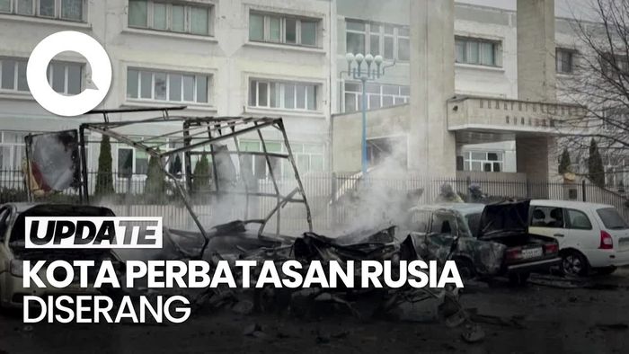 Kota Belgorod Rusia Diserang Saat Pilpres, 2 Orang Tewas