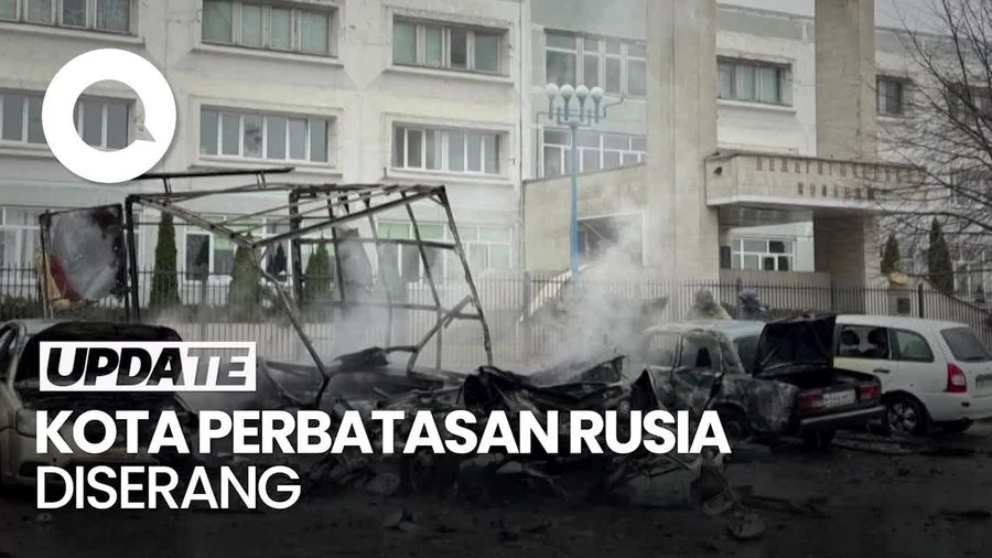 Kota Belgorod Rusia Diserang Saat Pilpres, 2 Orang Tewas