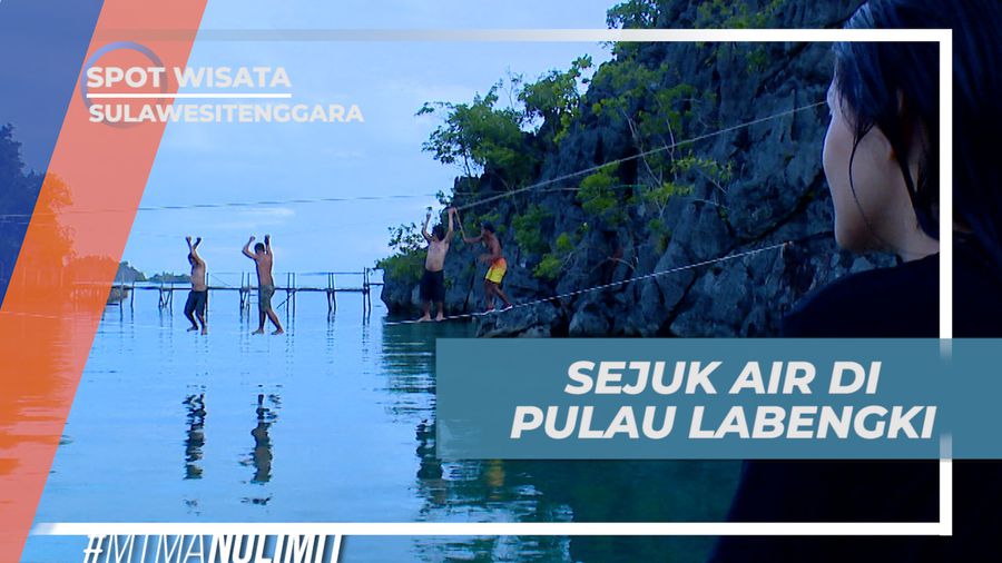 Menikmati Segarnya Air Laut di Pulau Labengki, Sulawesi Tenggara