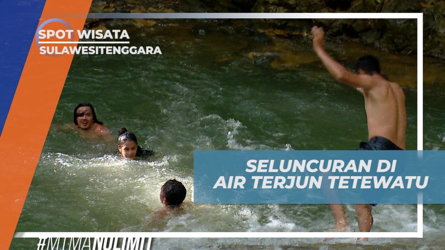 Seru-seruan Mengeksplor Keindahan Alam Air Terjun Tetewatu, Sulawesi Tenggara