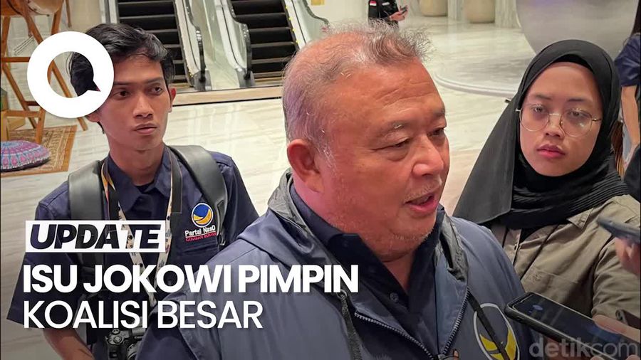 NasDem Respons Isu Jokowi Gabung Golkar-Pimpin Koalisi Besar