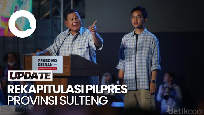 Prabowo-Gibran Menang di Sulteng, Unggul Jauh dari AMIN dan Ganjar-Mahfud