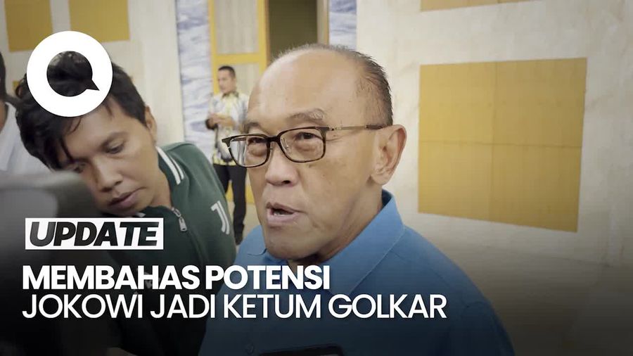 Aburizal Bakrie Sebut Jokowi Bisa Ubah Aturan Kalau Mau Jadi Ketum Golkar