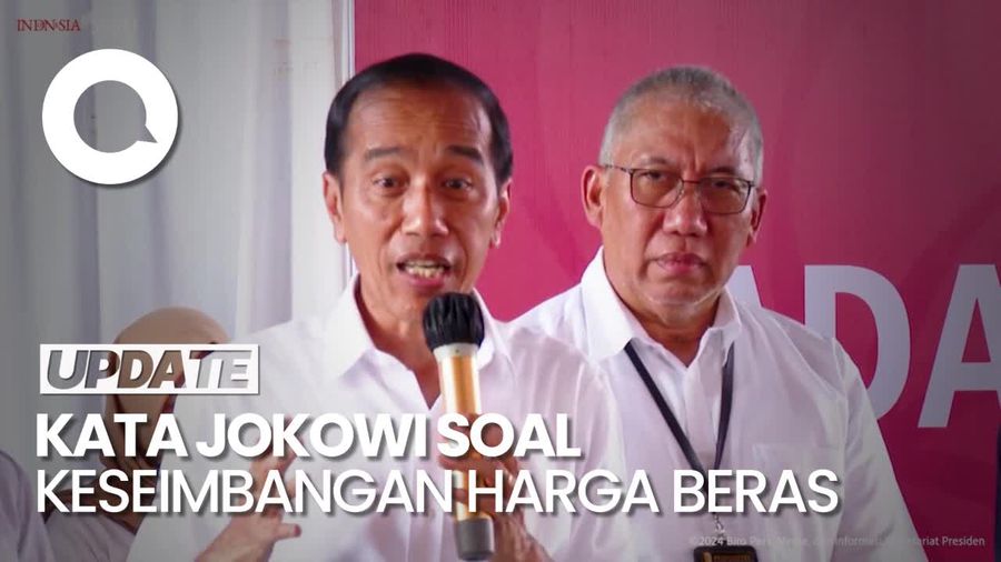 Jokowi: Harga Beras Turun Dimarahi Petani, Tapi Kalau Naik Dimarahi Ibu-ibu