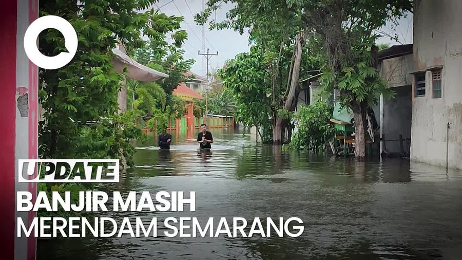 Warga Terdampak Banjir Semarang Butuh Bantuan Makanan & Obat-obatan