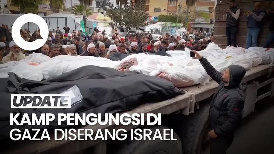 Kamp Pengungsi Nuseirat di Gaza Diserang Israel, 19 Orang Tewas
