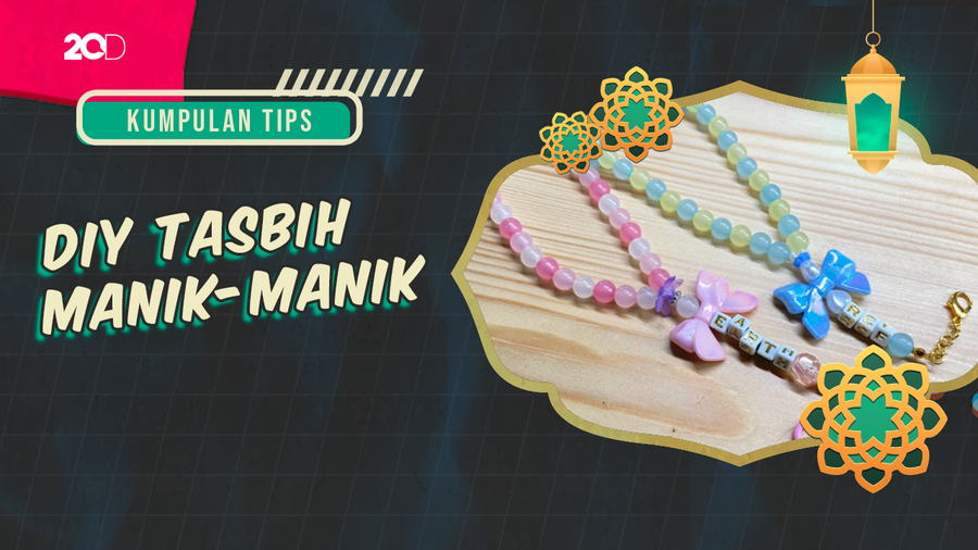 KuTips: DIY Tasbih Manik-manik, Bisa Buat Aksesoris Juga Nih!