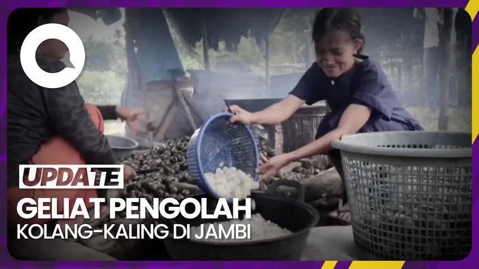 Melihat Kesibukan Pengolah Kolang-kaling di Desa Jambi Tulo saat Ramadan