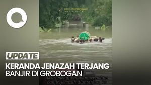 Viral Keranda Jenazah Terjang Banjir Gunakan Gedebok di Grobogan Jateng