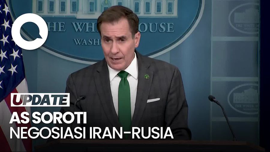 AS Khawatir Iran Pasok Rudal Balistik ke Rusia