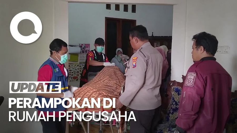 Rumah Pengusaha Gresik Dirampok, Istri Tewas Digorok