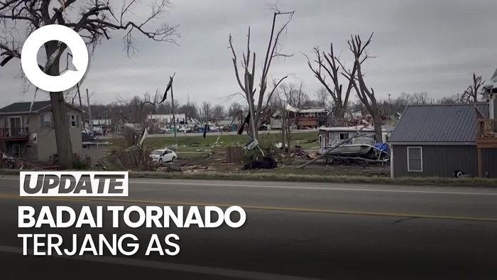 Kondisi di Ohio AS Seusai Dihantam Tornado yang Tewaskan 3 Orang