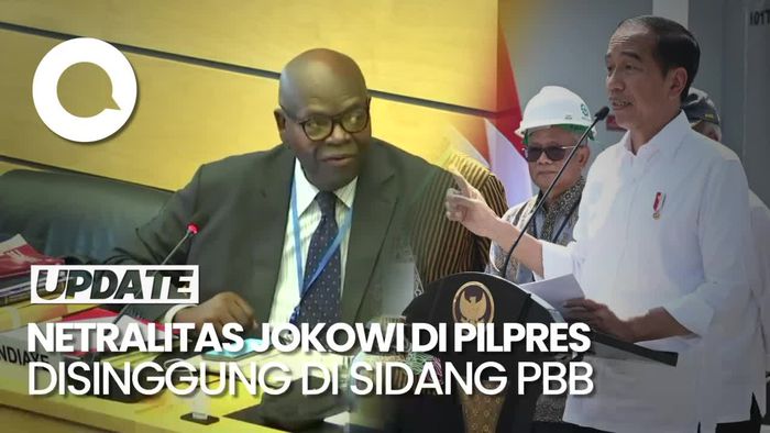 Momen Komite HAM PBB Pertanyakan Netralitas Jokowi di Pilpres 2024
