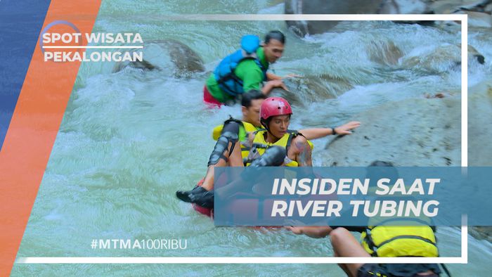Sensasi Terbalik dari Tubing Saat Taklukkan Jeram Air Terjun Bajing, Pekalongan