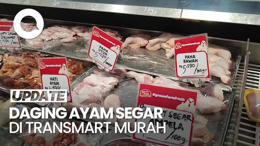 Daging Ayam Segar di Transmart Full Day Sale Cuma Rp 31 Ribuan Saja!