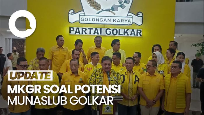 MKGR soal Potensi Munaslub Golkar: Saat Ini Tidak Mungkin