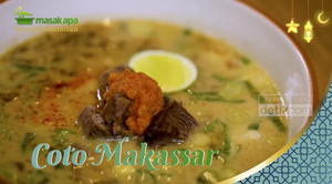 Resep Coto Makassar dan Sambal Tauco