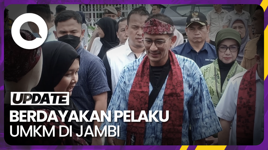 Sandiaga Ingin UMKM di Jambi Meningkat