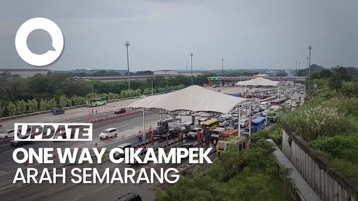 Simak! Jadwal One Way Cikampek Arah Semarang saat Mudik Lebaran