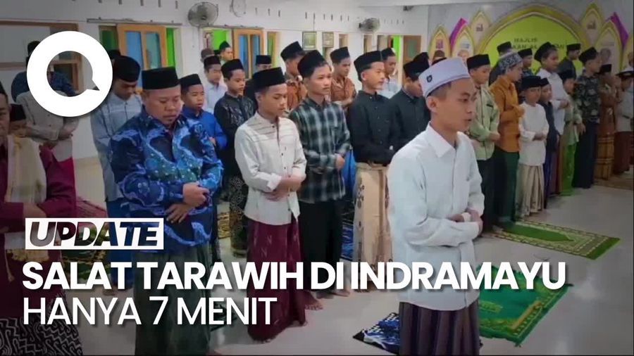 Melihat Tarawih Kilat di Indramayu yang Hanya Makan Waktu 7 Menit