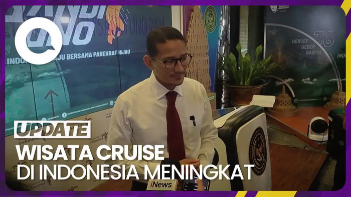 Sandiaga soal Wisata Cruise di Indonesia yang Alami Peningkatan Signifikan