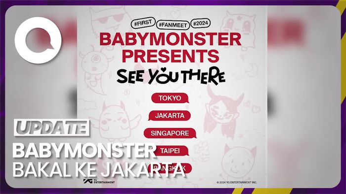 BABYMONSTER akan Mulai Tur Fanmeet ke Tokyo-Jakarta