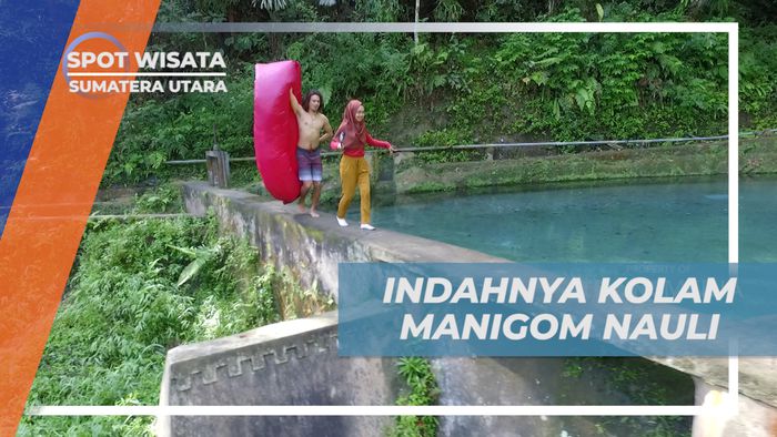 Menikmati Pesona Keindahan Kolam Air Alami Manigom Nauli, Sumatera Utara