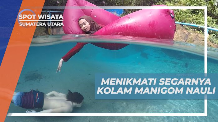 Serunya Bermain Air di Kolam Manigom Nauli yang Menyegarkan, Sumatera Utara