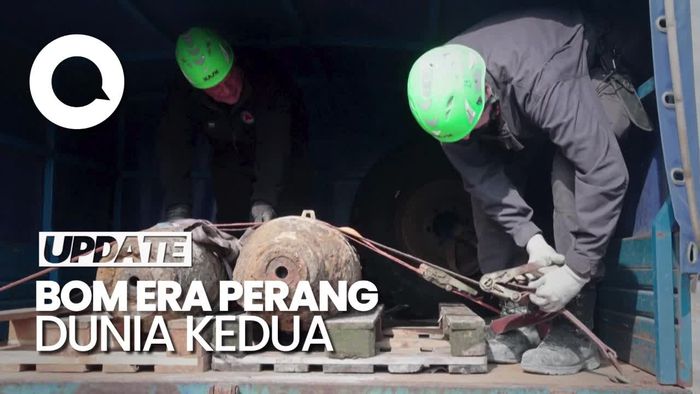 Bom Era Perang Dunia II Ditemukan, Ini Wujudnya