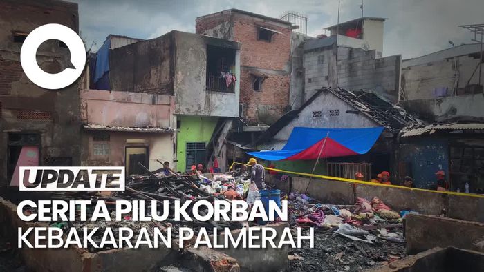 Pilu Korban Kebakaran Palmerah: Uang Hilang, Lemari Diacak-acak Orang