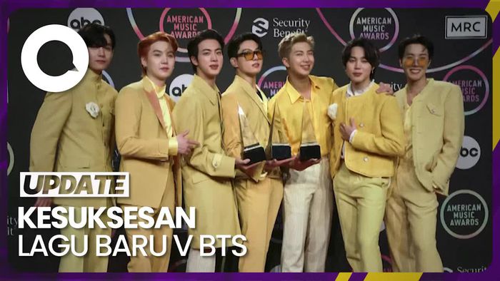 Lagu Fri(end)s Milik V BTS Puncaki Berbagai Platform Musik