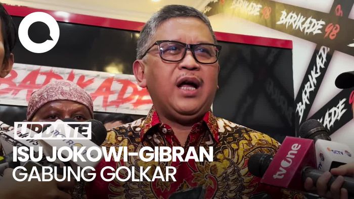 Hasto soal Isu Jokowi-Gibran Gabung Golkar: Ada Jurang yang Membedakan
