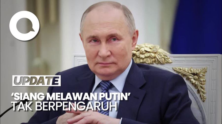 Menang Telak di Pilpres, Putin Sebut Protes Pendukung Navalny Tak Berefek