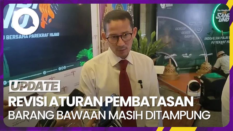 Kata Sandi soal Rencana Revisi Aturan Pembatasan Barang Bawaan dari LN