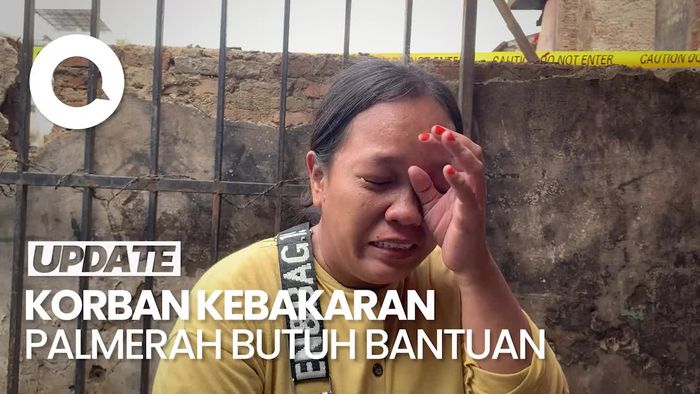 Anaknya Mengidap Tumor, Ibu Korban Kebakaran Palmerah Butuh Obat
