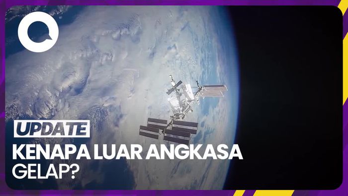Penyebab Luar Angkasa Gelap Padahal Ada Matahari