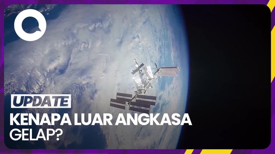 Penyebab Luar Angkasa Gelap Padahal Ada Matahari
