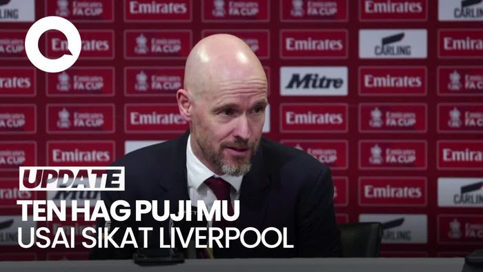 MU Depak Liverpool, Ten Hag: Masa Depan Tim Ini Sangat Cerah