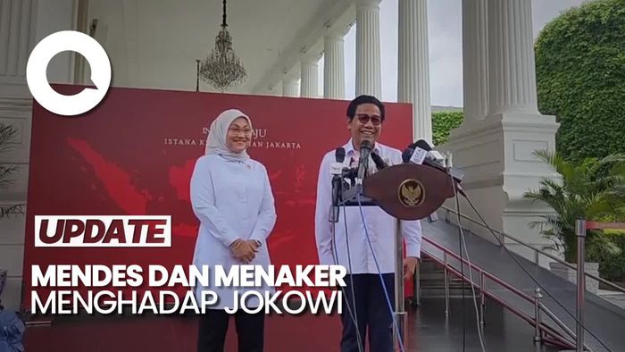 Mendes Setelah Menghadap Jokowi: Beliau Titip Salam ke Cak Imin