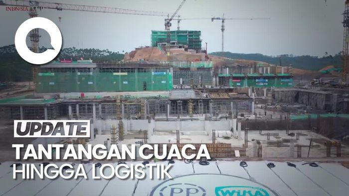 Cuaca dan Logistik Jadi Tantangan Bangun Istana Presiden di IKN