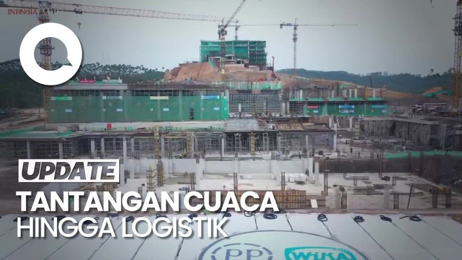 Cuaca dan Logistik Jadi Tantangan Bangun Istana Presiden di IKN