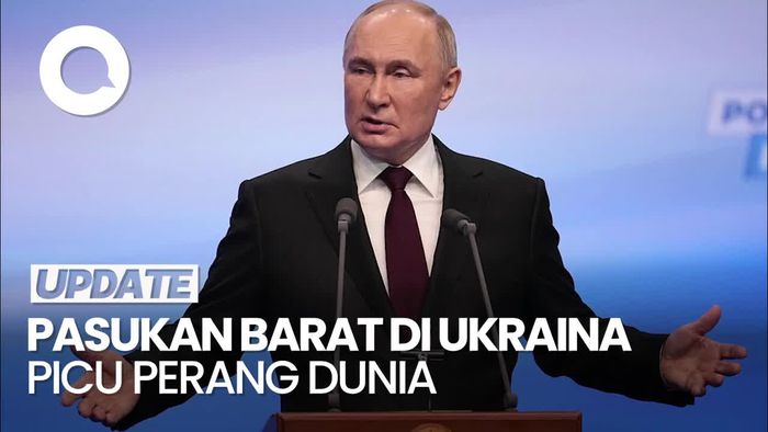 Putin Sebut Kehadiran Pasukan Barat di Ukraina Picu Perang Dunia Ketiga